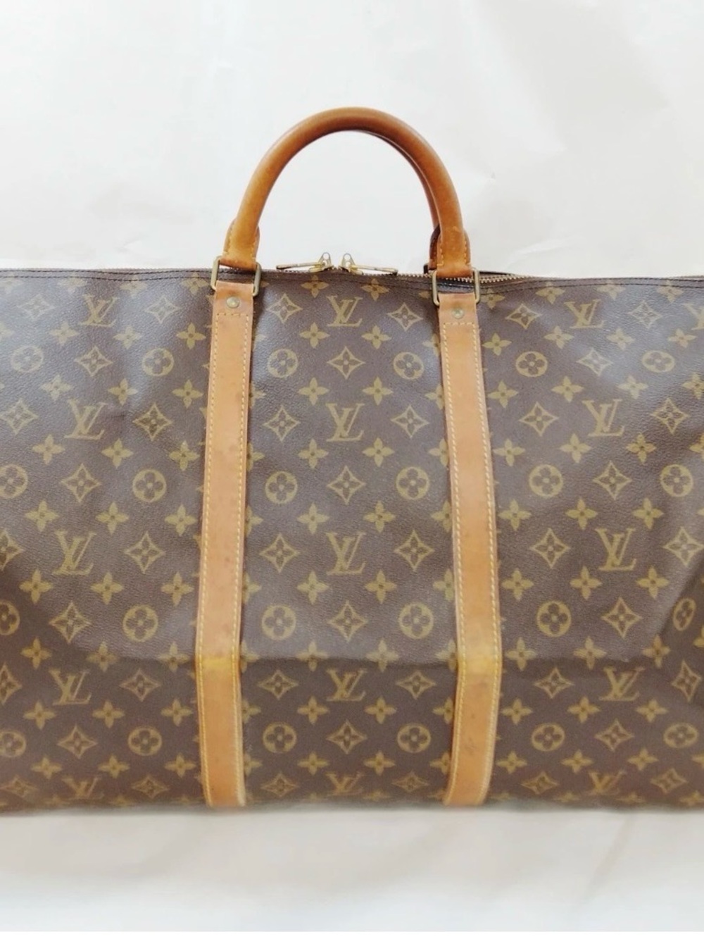 Louis Vuitton Monogram Travel Duffel Boston Bag Keepall 60